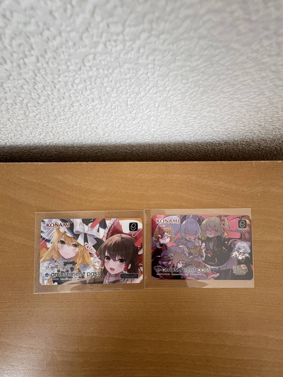 BEMANI 東方Project 幻想郷音楽祭2024 e-amusement カード BEMANI 東方Project 幻想郷音楽祭2024 e-amusement カード