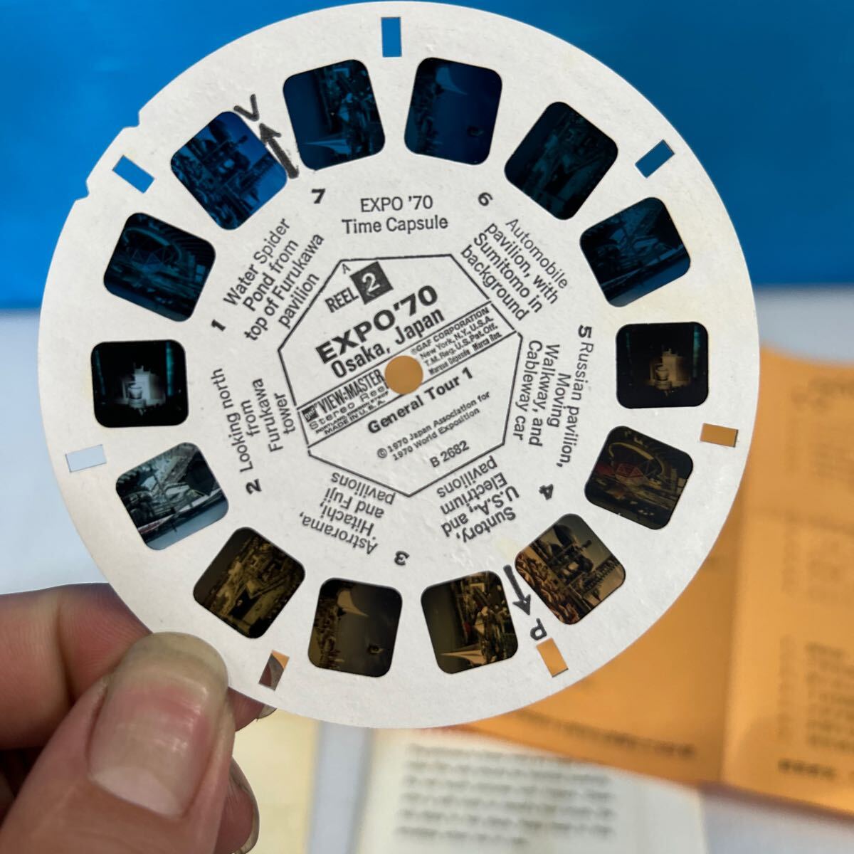【500円引きクーポン】 ビューマスター 大阪万博 EXPO70 太陽の塔 日本万国博覧会 view 地図・旅行ガイド
