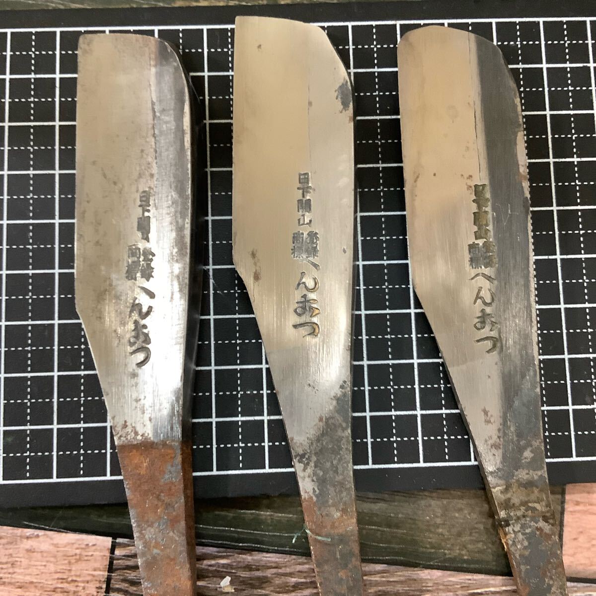 127☆日本剃刀 3本 へんこつ 日下開山 理容 床屋 剃刀 カミソリ 127☆日本剃刀 3本 へんこつ 日下開山 理容 床屋 剃刀 カミソリ
