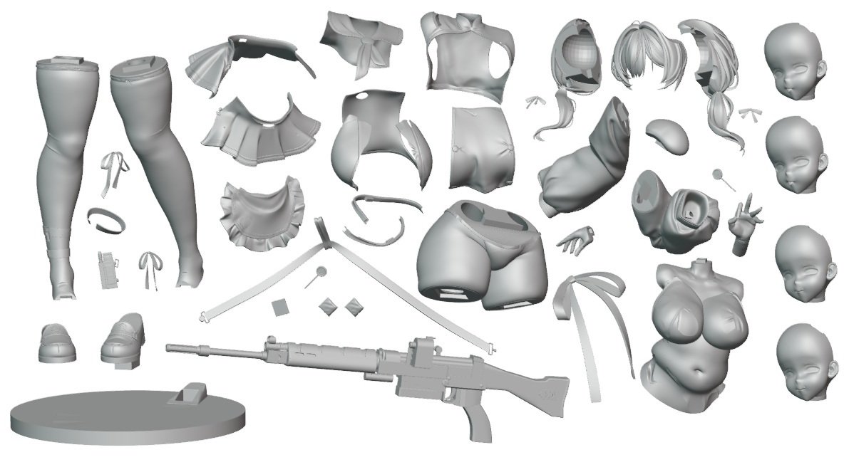 Yahoo!オークション - 勝利の女神 NIKKE 正規ガレージキット ブレッデ