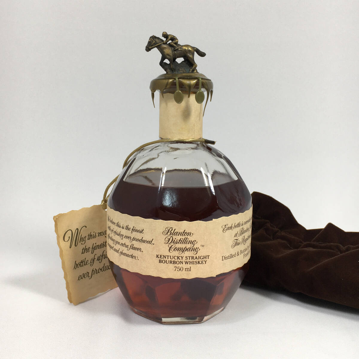 ブラントン Blanton's 1990 巾着付 750ml 46.5% シングルバレル ブラントン Blanton's 1990 巾着付 750ml 46.5% シングルバレル