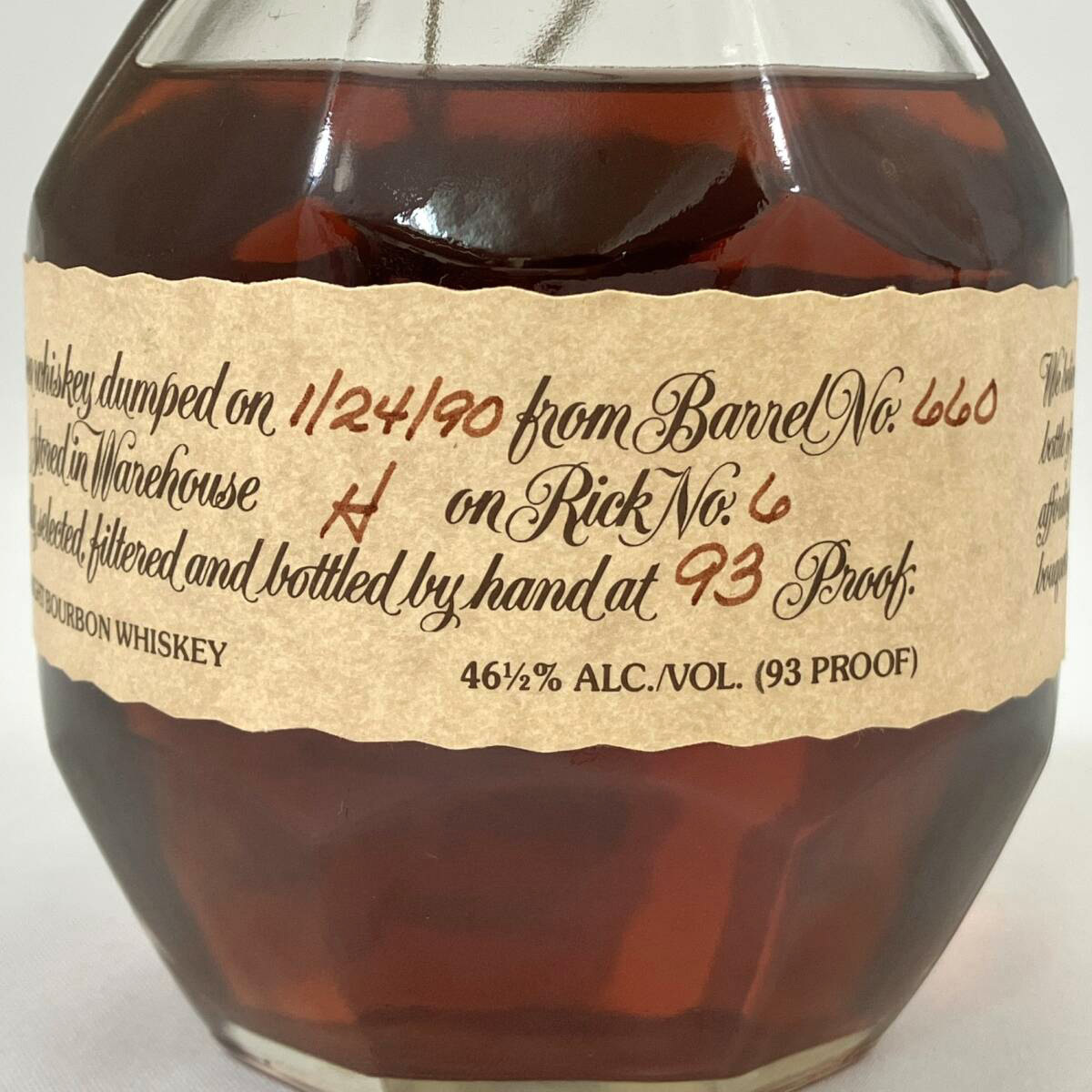 ブラントン Blanton's 1990 巾着付 750ml 46.5% シングルバレル ブラントン Blanton's 1990 巾着付 750ml 46.5% シングルバレル