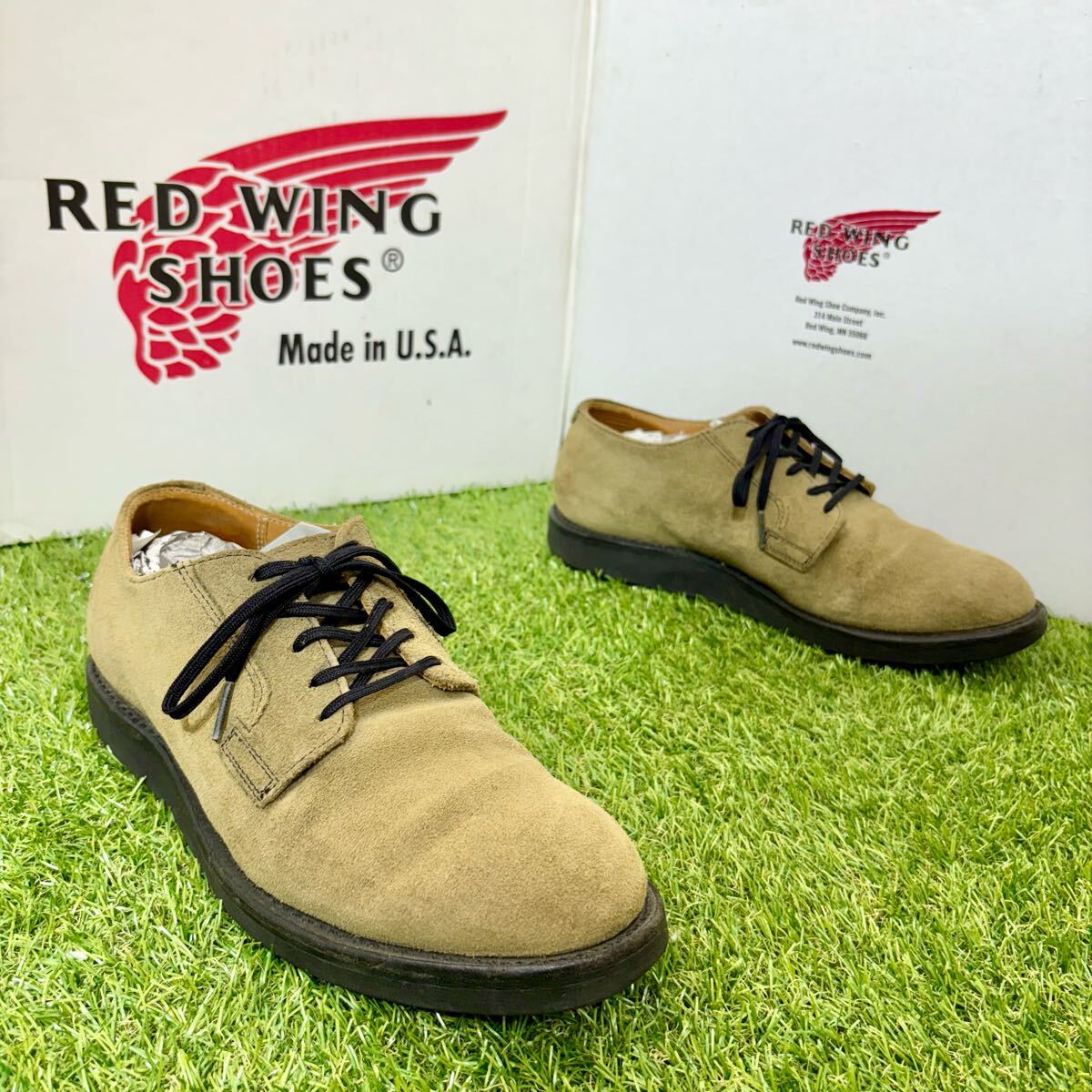 安心品質0500】箱付廃盤ポストマン9104レッドウイングREDWING 安心品質0500】箱付廃盤ポストマン9104レッドウイングREDWING