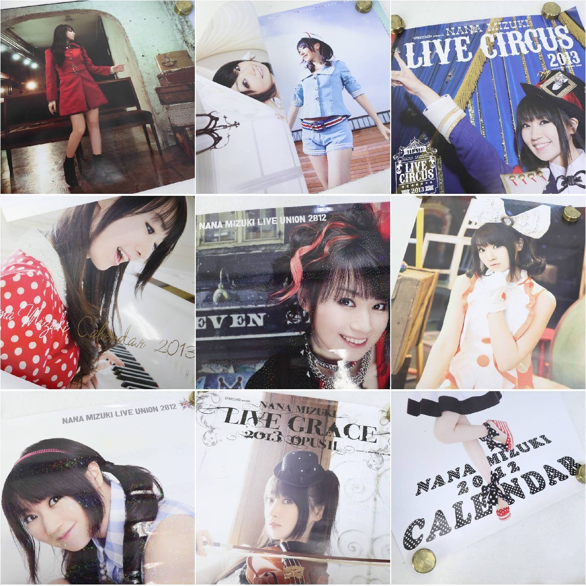 水樹奈々 カレンダー ライブポスター まとめて☆161v14(ま行 水樹奈々 カレンダー ライブポスター まとめて☆161v14(ま行
