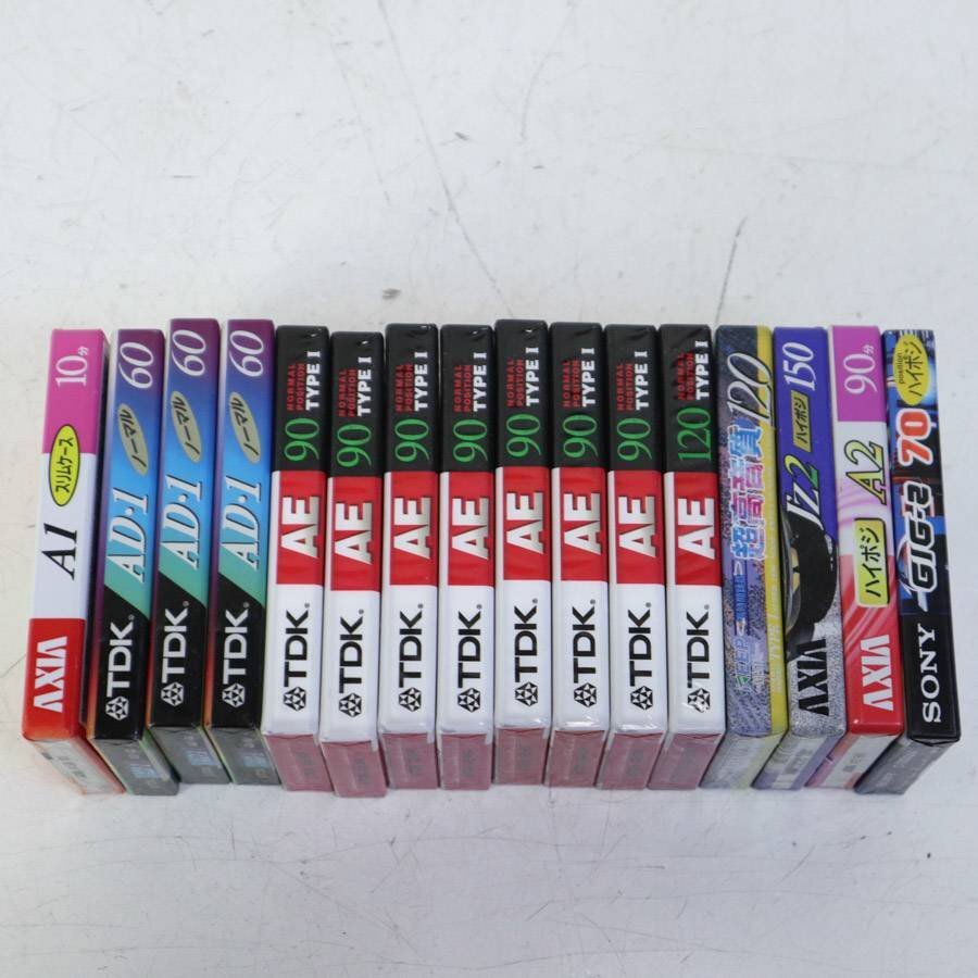 新品 TDK等 オーディオカセットテープ16本セット まとめて 新品 TDK等 オーディオカセットテープ16本セット まとめて