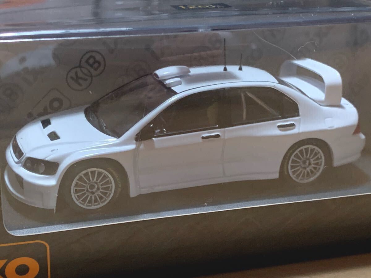 【國(guó)際貿(mào)易特注/新品：未開封】イクソ IXO 1/43 2005年 三菱 ランサー WRC プレーンボディ / MITSUBISHI LANCER WRC Plain Body ホワイト