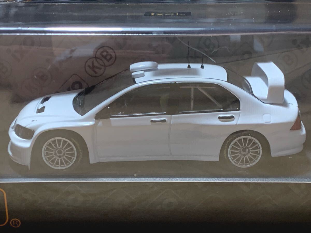 【國(guó)際貿(mào)易特注/新品：未開封】イクソ IXO 1/43 2005年 三菱 ランサー WRC プレーンボディ / MITSUBISHI LANCER WRC Plain Body ホワイト