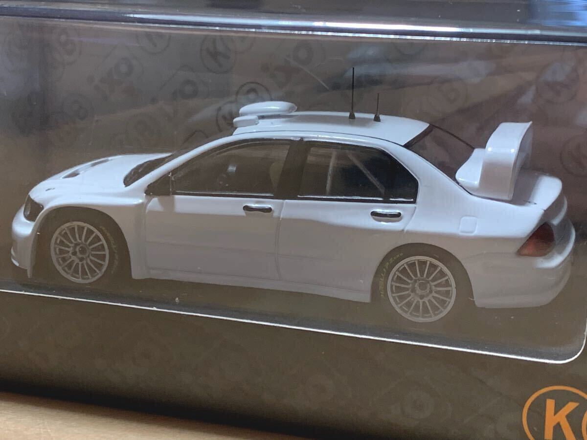 【國(guó)際貿(mào)易特注/新品：未開封】イクソ IXO 1/43 2005年 三菱 ランサー WRC プレーンボディ / MITSUBISHI LANCER WRC Plain Body ホワイト