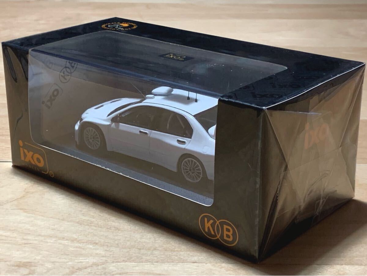 【國(guó)際貿(mào)易特注/新品：未開封】イクソ IXO 1/43 2005年 三菱 ランサー WRC プレーンボディ / MITSUBISHI LANCER WRC Plain Body ホワイト