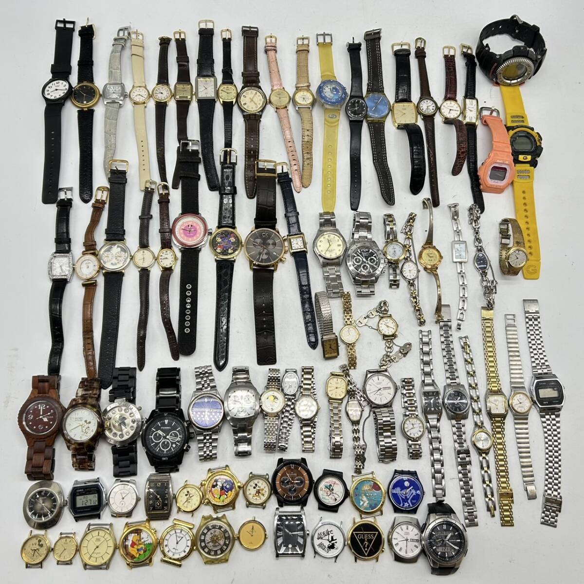 ジャンク 腕時計 83本 SEIKO/CITIZEN/CASIO/G-SHOCK/Baby-G ジャンク 腕時計 83本 SEIKO/CITIZEN/CASIO/G-SHOCK/Baby-G