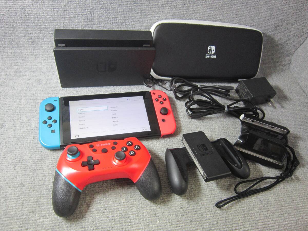 5601) Nintendo Switch 任天堂 スイッチ HAC-001(-01) 本体 5601) Nintendo Switch 任天堂 スイッチ HAC-001(-01) 本体