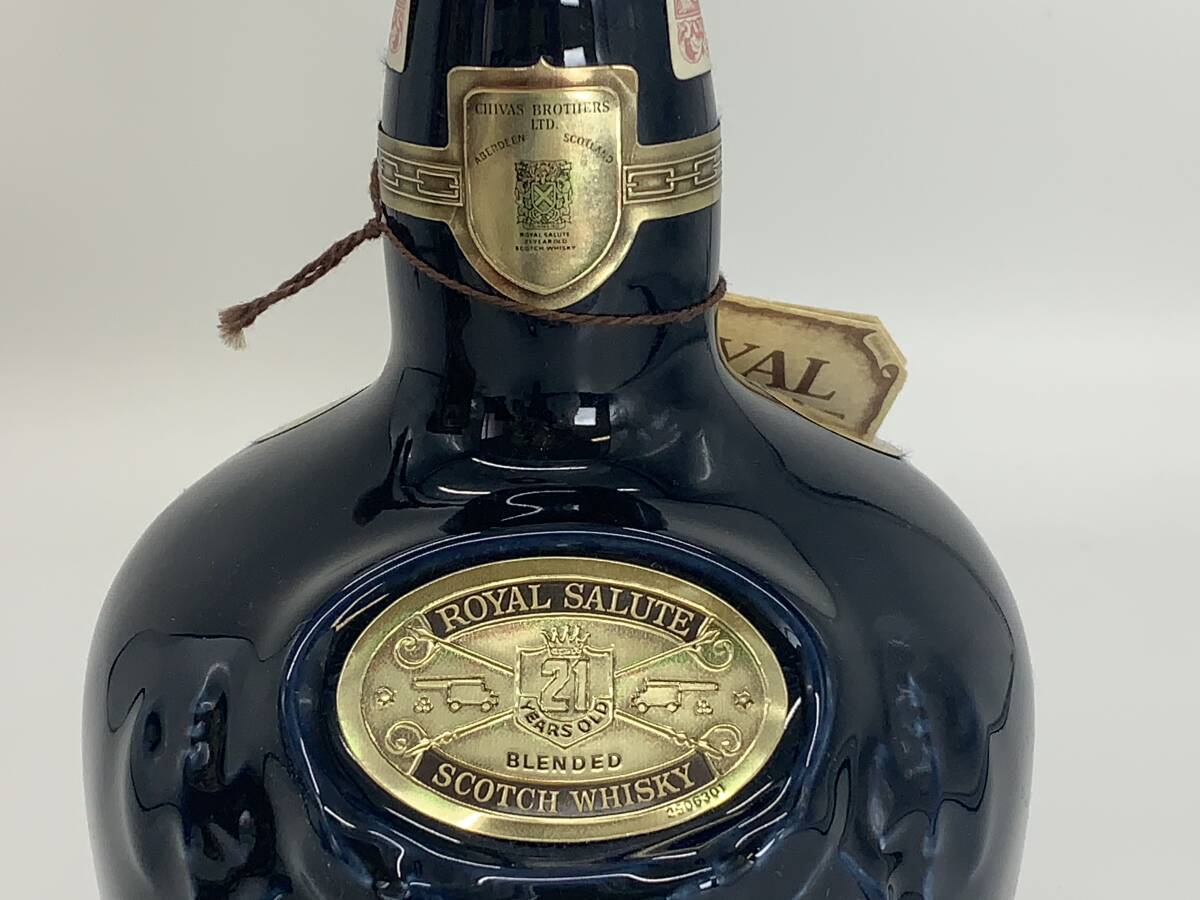 ☆古酒☆CHIVAS シーバス ROYAL SALUTE ロイヤルサルート 21年 ☆古酒☆CHIVAS シーバス ROYAL SALUTE ロイヤルサルート 21年