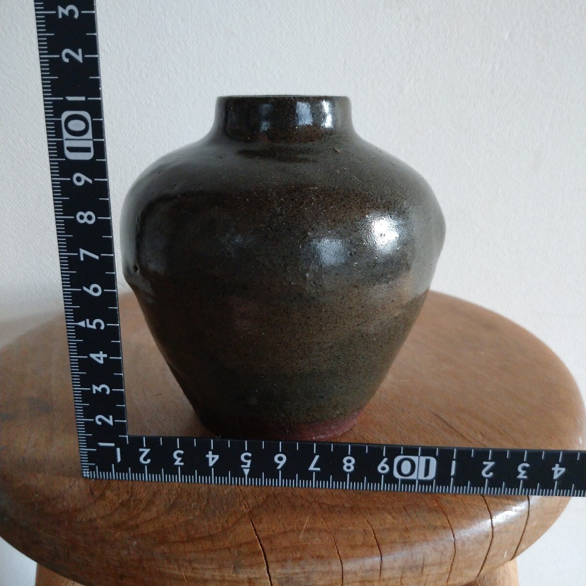 唐津焼 壺古唐津花瓶小壺 茶壷 時代物 花器花瓶(花器、壷)|売買 唐津焼 壺古唐津花瓶小壺 茶壷 時代物 花器花瓶(花器、壷)|売買