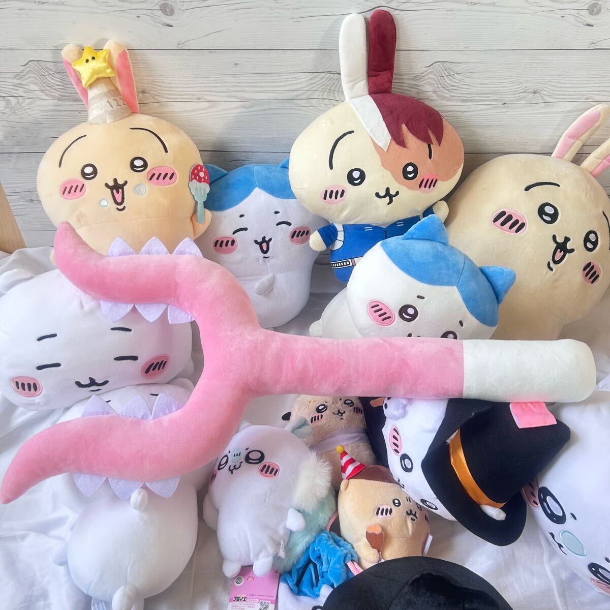 ちいかわ ぬいぐるみ うさぎ ハチワレ モモンガ まとめ売り ちいかわ ぬいぐるみ うさぎ ハチワレ モモンガ まとめ売り