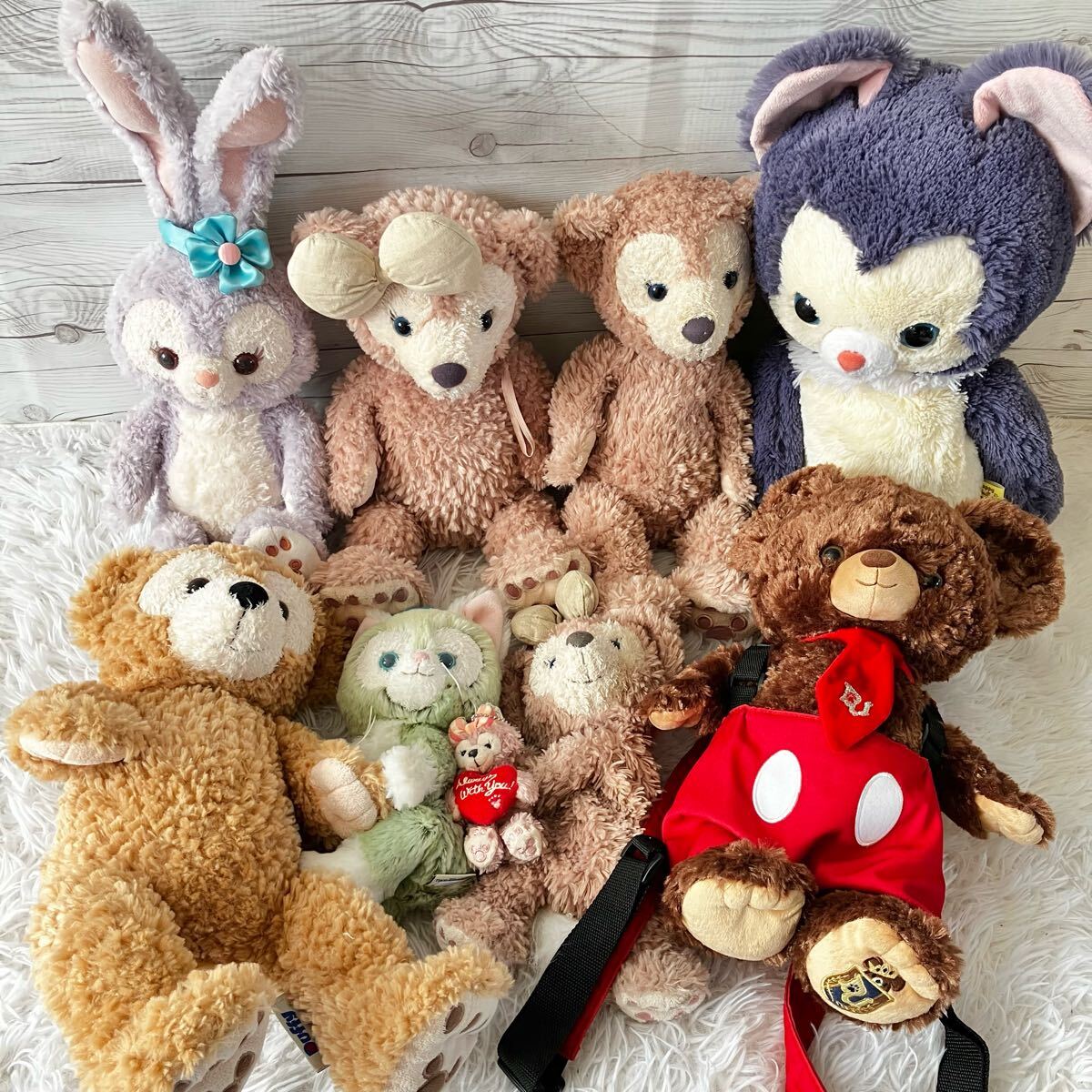 ダッフィー シェリーメイ セット9体duffy disney