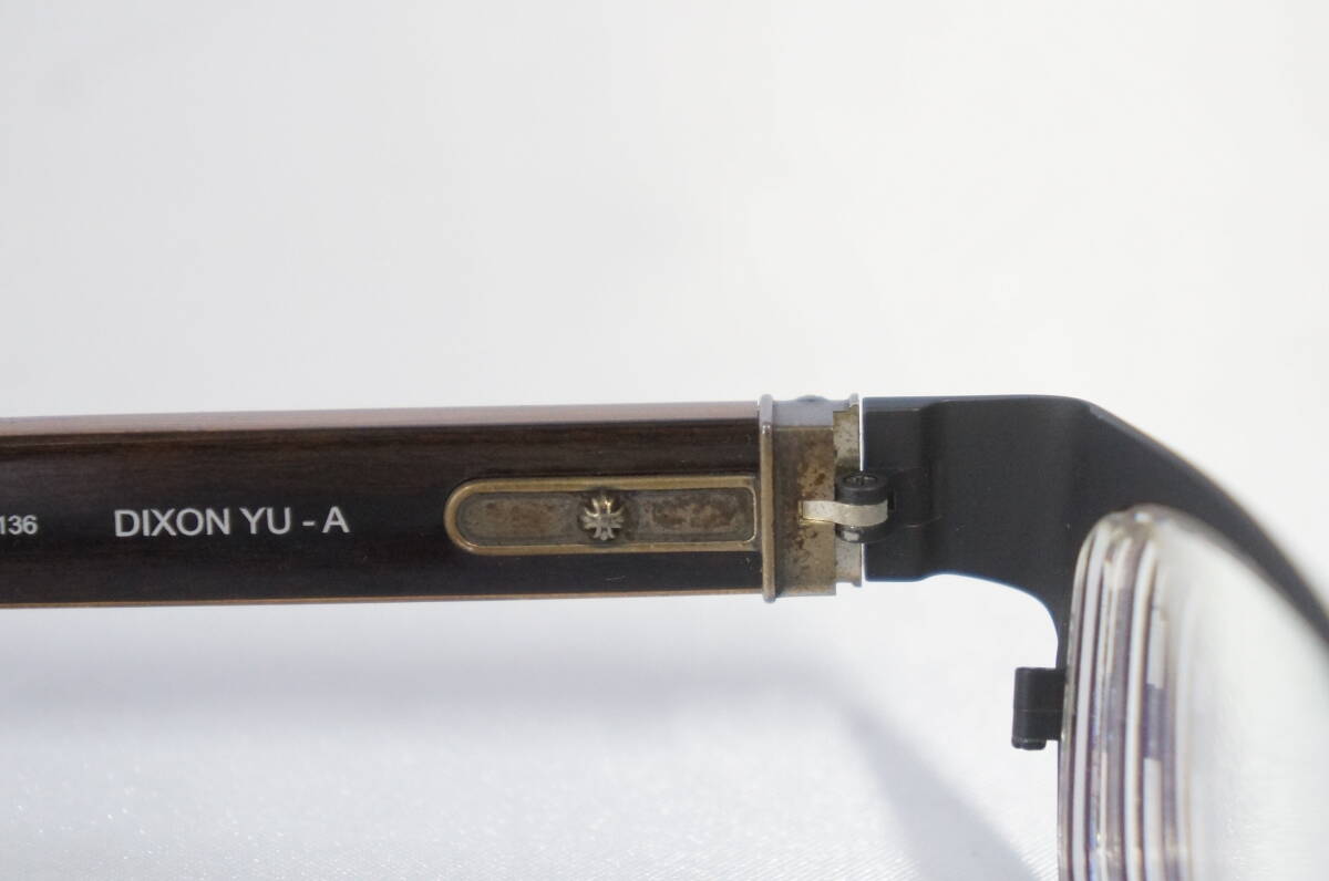 ② 美品 CHROME HEARTS クロムハーツ DIXON YU-A 56□17-136 ② 美品 CHROME HEARTS クロムハーツ DIXON YU-A 56□17-136