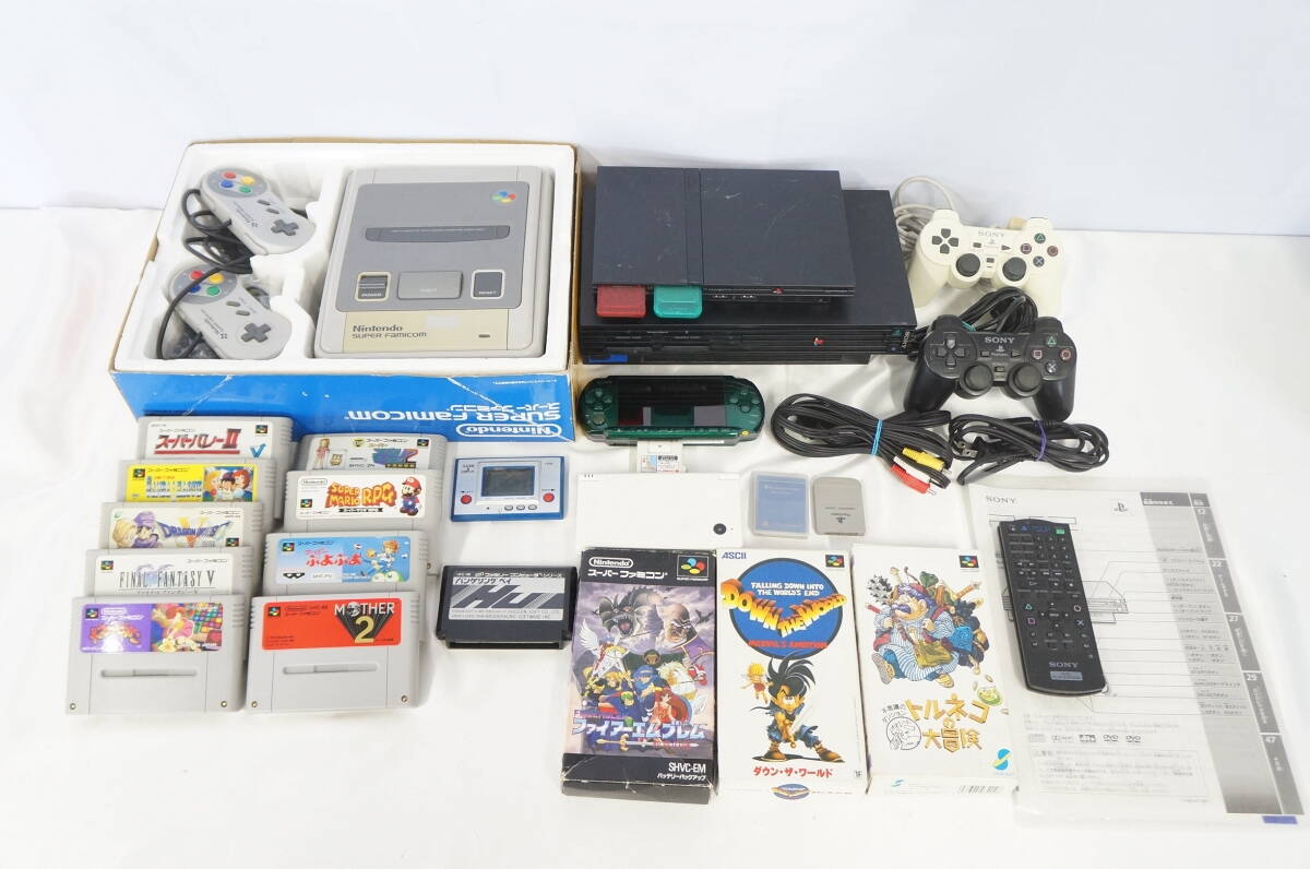任天堂 スーパーファミコン ニンテンドーDS i SONY PSP-3000 PS2 任天堂 スーパーファミコン ニンテンドーDS i SONY PSP-3000 PS2