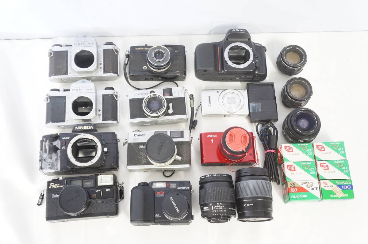 Canon ペンタックス ミノルタ ニコン 等 フィルムカメラ Canon ペンタックス ミノルタ ニコン 等 フィルムカメラ
