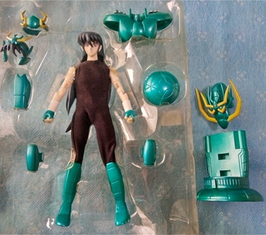 ドラゴン紫龍　圣闘士星矢　裝著リアルクロス　アミューズ景品用/非売品　バンプレスト　2001年　Z753
