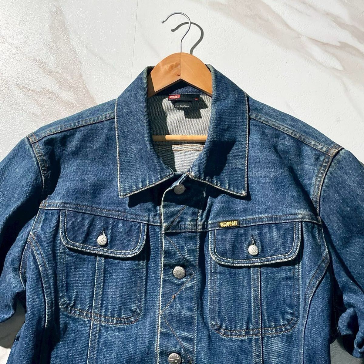 美品/Lサイズ○DIESEL ディーゼル デニムジャケット ジージャン 美品/Lサイズ○DIESEL ディーゼル デニムジャケット ジージャン