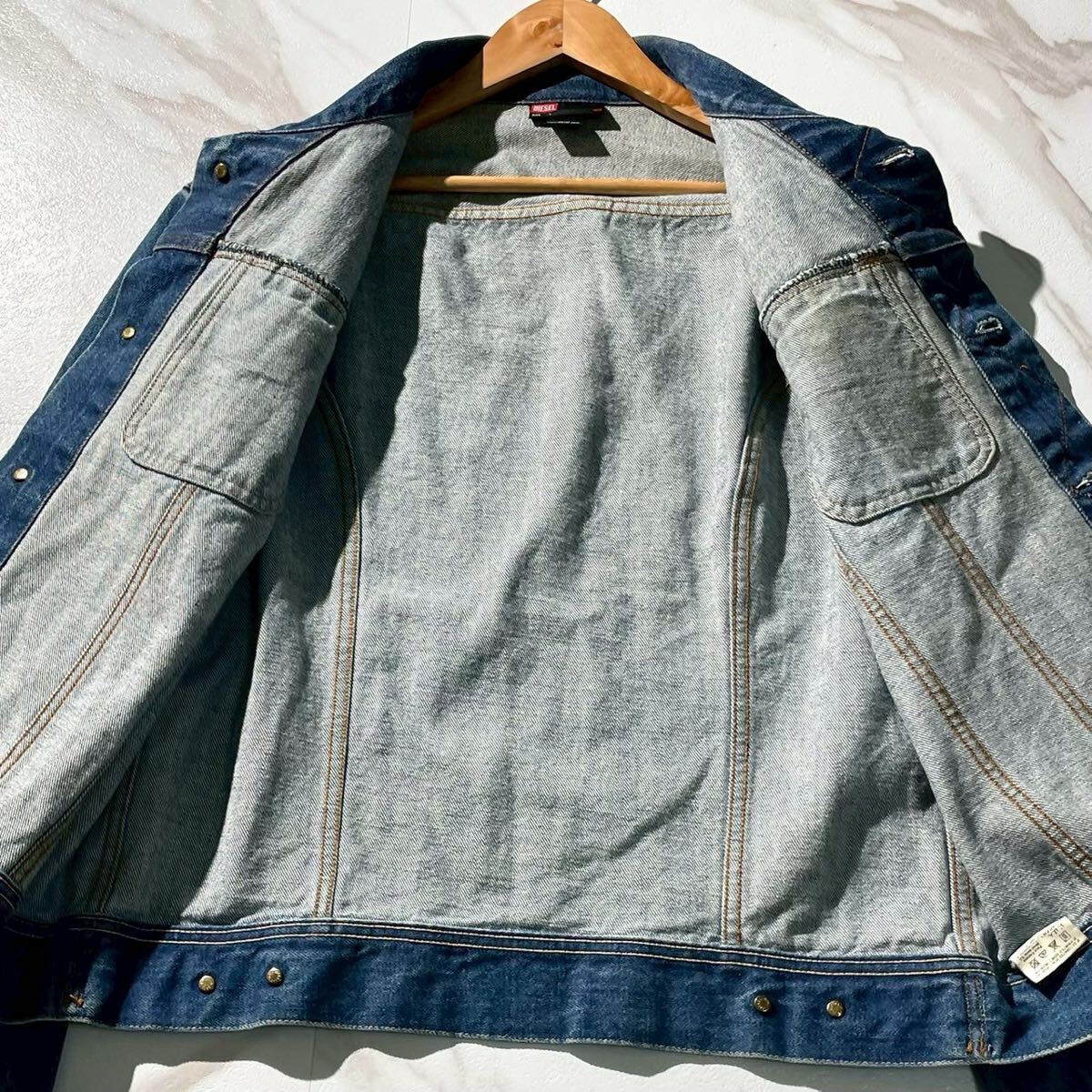美品/Lサイズ○DIESEL ディーゼル デニムジャケット ジージャン 美品/Lサイズ○DIESEL ディーゼル デニムジャケット ジージャン