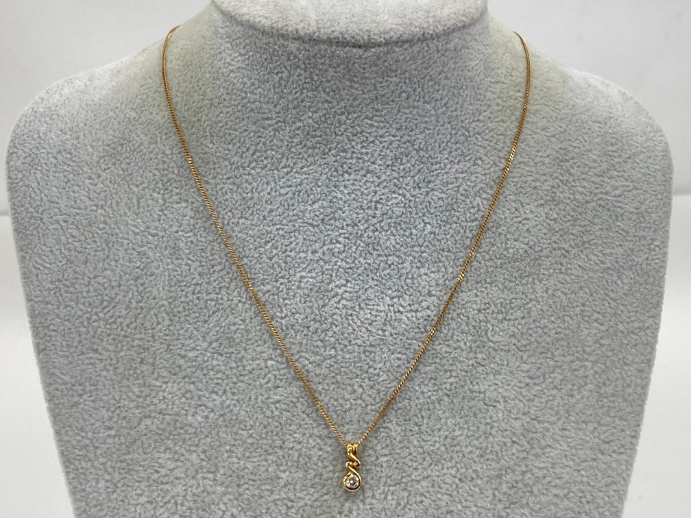 Christian Dior クリスチャンディオール 750 ネックレス 総重量 Christian Dior クリスチャンディオール 750 ネックレス 総重量