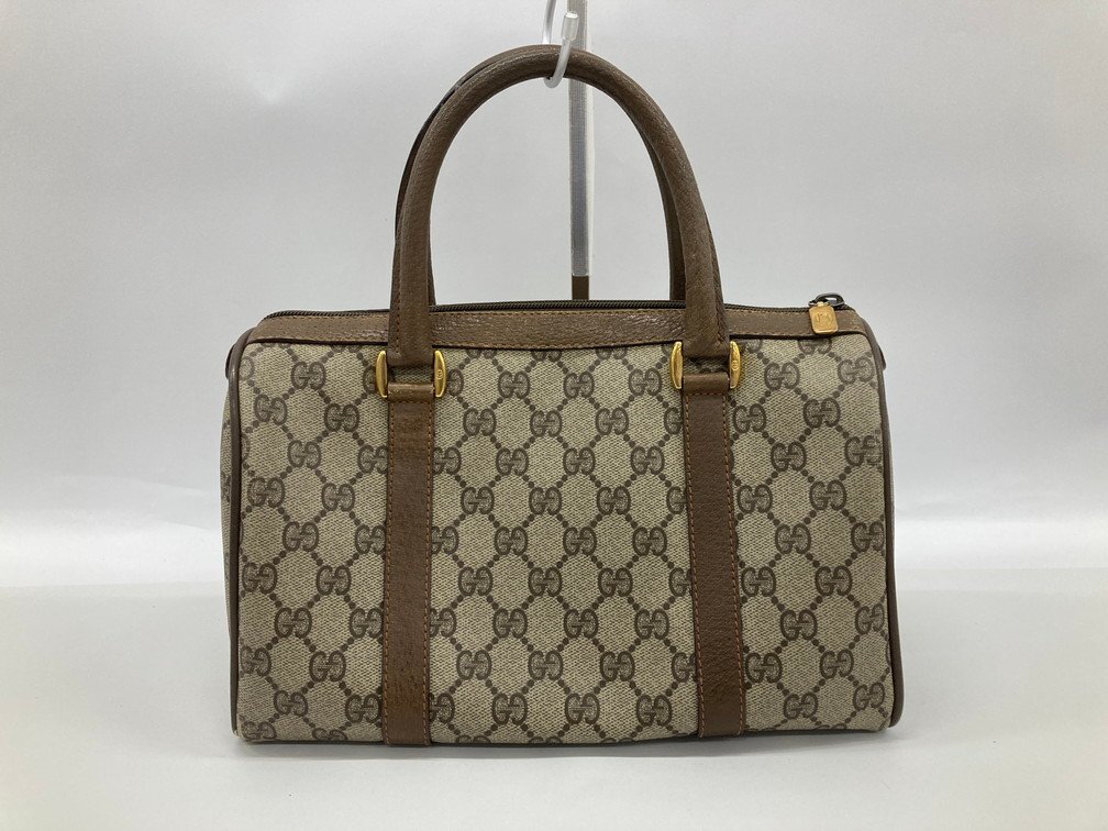 GUCCI グッチ オールドグッチ GGキャンバス ボストンバッグ GUCCI グッチ オールドグッチ GGキャンバス ボストンバッグ
