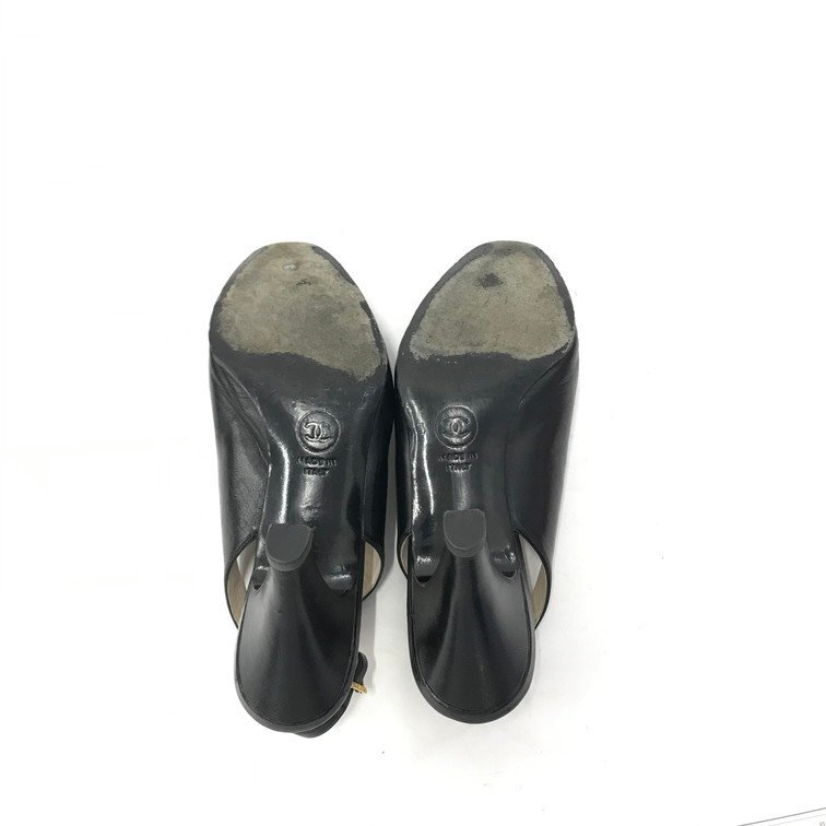 CHANEL シャネル キャップトゥ レザー エナメル バック CHANEL シャネル キャップトゥ レザー エナメル バック