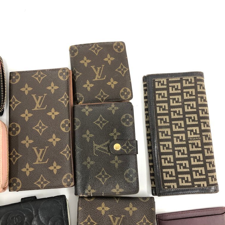 財布 ポーチ おまとめ Louis Vuitton/FENDI/CHANEL/Cartier 財布 ポーチ おまとめ Louis Vuitton/FENDI/CHANEL/Cartier