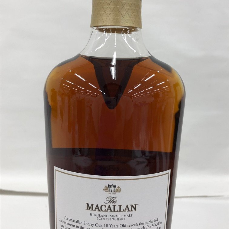 Macallan マッカラン 18年 シェリー オーク カクス 2023 Macallan マッカラン 18年 シェリー オーク カクス 2023