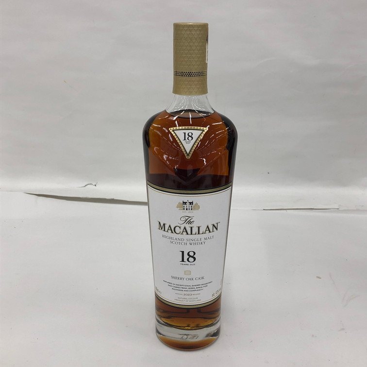 Macallan マッカラン 18年 シェリー オーク カクス 2023 Macallan マッカラン 18年 シェリー オーク カクス 2023
