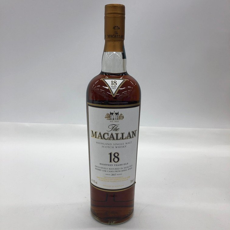 MACALLAN マッカラン 18年 シェリー オーク カスクスコッチ MACALLAN マッカラン 18年 シェリー オーク カスクスコッチ