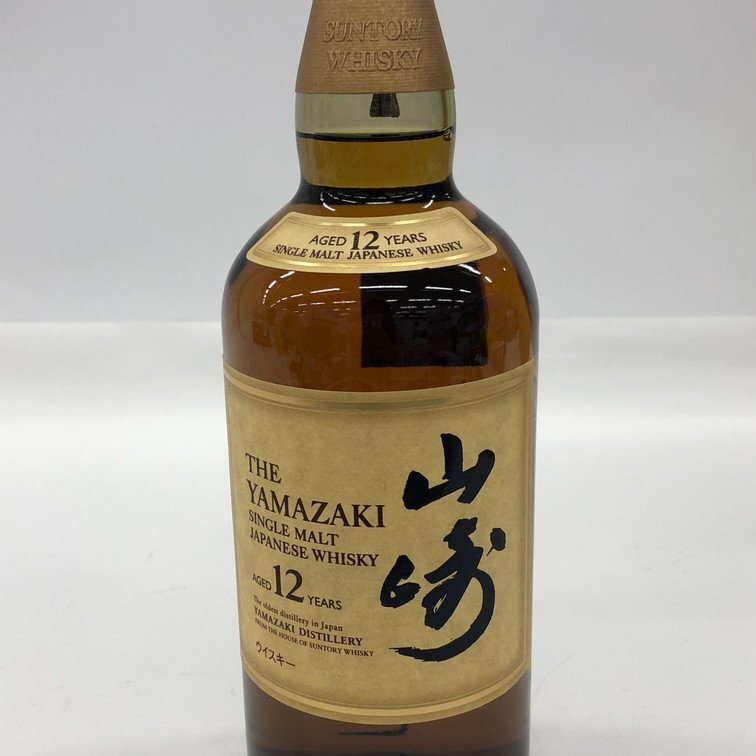 SUNTORY サントリー 山崎 12年 シングルモルト 700ml 43% 未開栓 SUNTORY サントリー 山崎 12年 シングルモルト 700ml 43% 未開栓