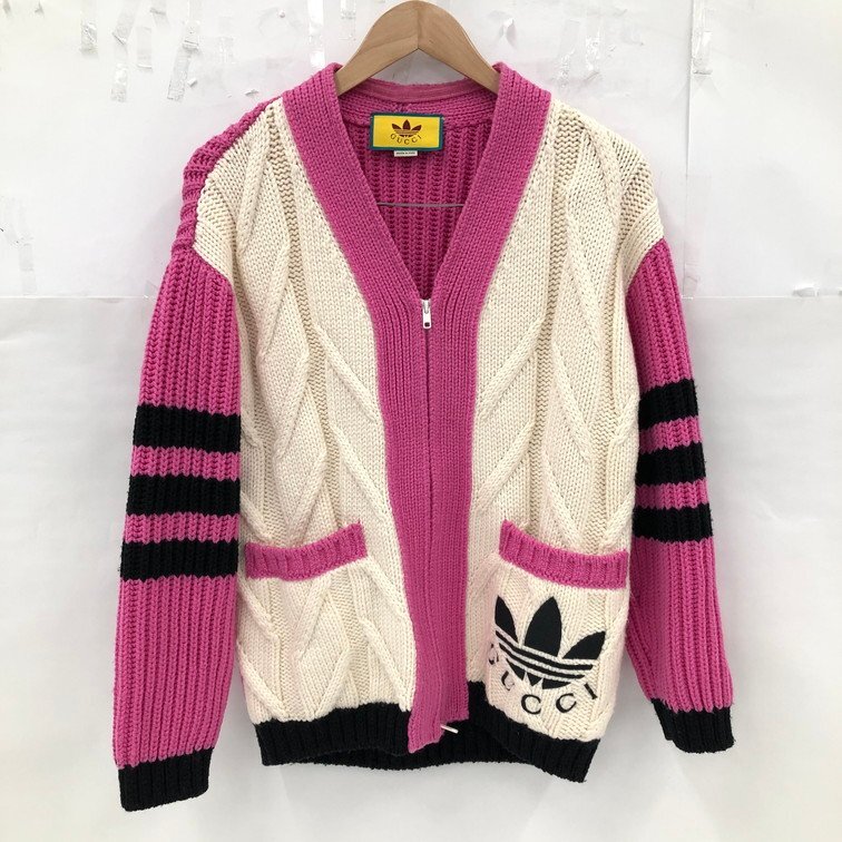 GUCCI グッチ×アディダス ジップアップカーディガン サイズ:XXS GUCCI グッチ×アディダス ジップアップカーディガン サイズ:XXS
