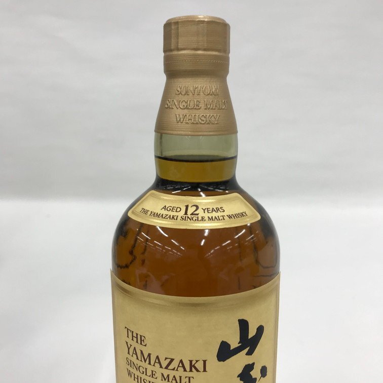 SUNTORY サントリーシングルモルトウイスキー 山崎 12年 700ml SUNTORY サントリーシングルモルトウイスキー 山崎 12年 700ml