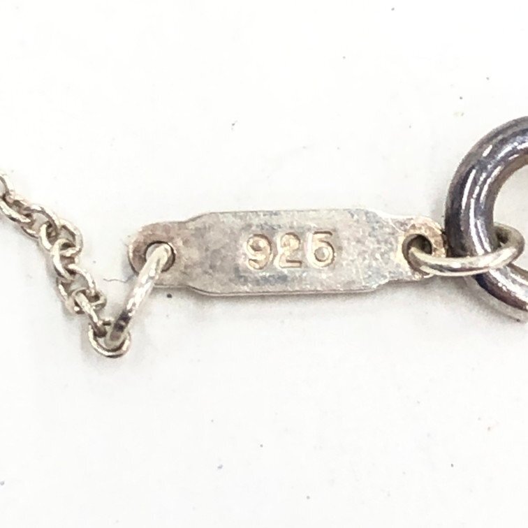 TIFFANY&Co. ティファニー Ag925 トリプルハート ネックレス 3.6 TIFFANY&Co. ティファニー Ag925 トリプルハート ネックレス 3.6