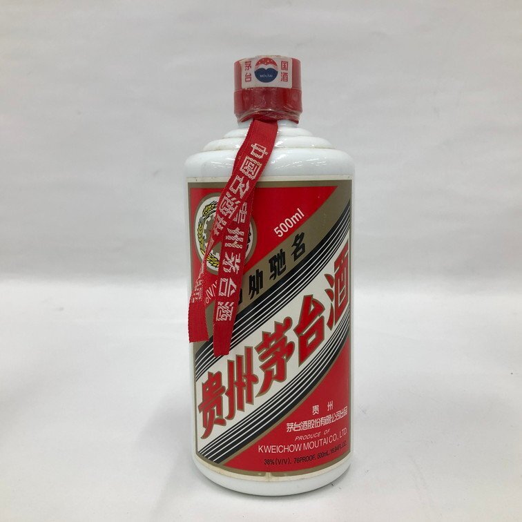貴州茅台 マオタイ 2005 500ml 38% 未開栓 国外酒【DDAQ0031 貴州茅台 マオタイ 2005 500ml 38% 未開栓 国外酒【DDAQ0031