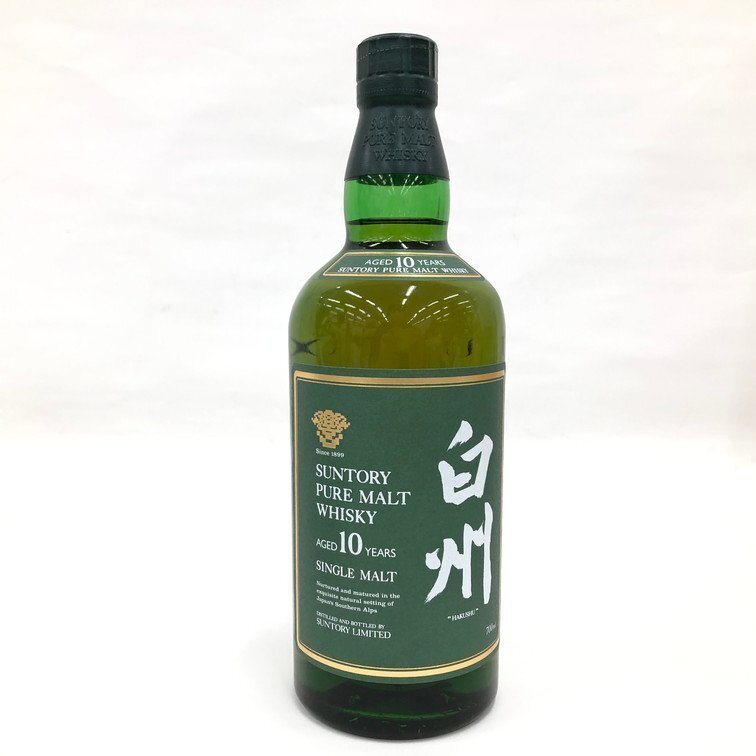 SUNTORY サントリー 白州 ピュアモルトウイスキー 10年 700ml 43 SUNTORY サントリー 白州 ピュアモルトウイスキー 10年 700ml 43