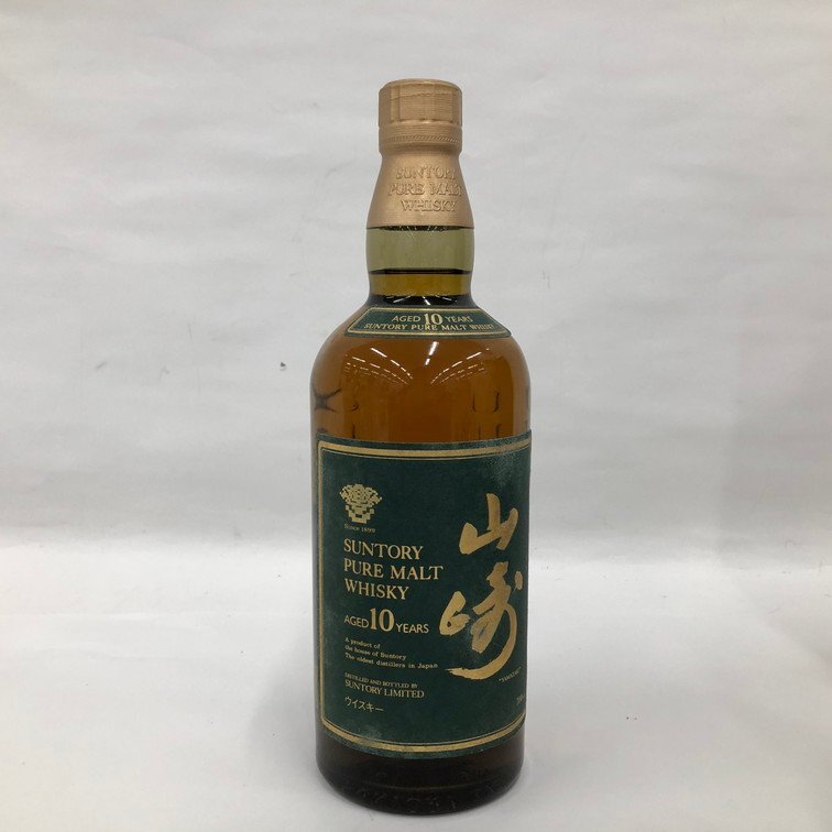 SUNTORY サントリー 山崎 ピュアモルトウイスキー10年 700ml 40 SUNTORY サントリー 山崎 ピュアモルトウイスキー10年 700ml 40