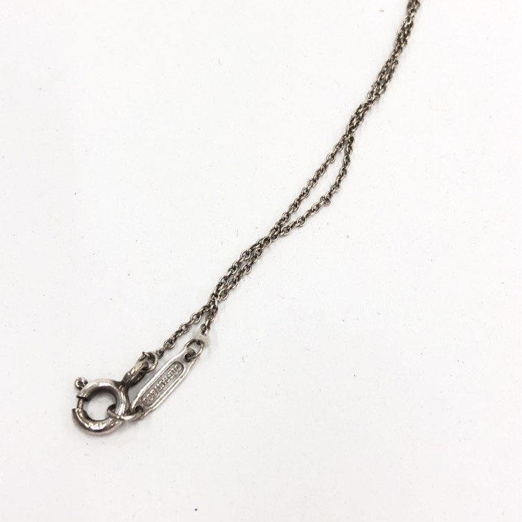 TIFFANY&Co. ティファニー Ag925 アトラス キューブ ネックレス TIFFANY&Co. ティファニー Ag925 アトラス キューブ ネックレス