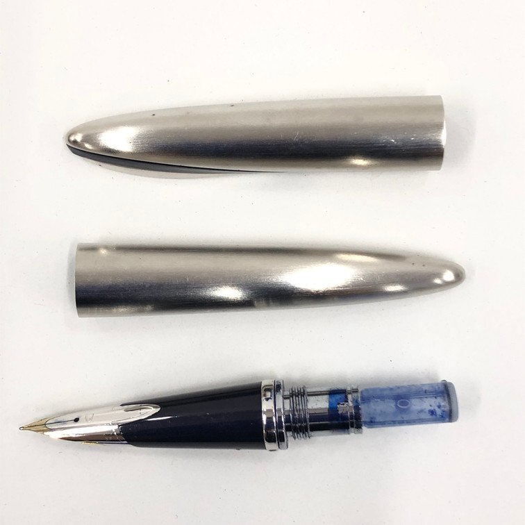 CROSS クロス 筆記具 万年筆 ペン先18K/750 ブラック×シルバー CROSS クロス 筆記具 万年筆 ペン先18K/750 ブラック×シルバー