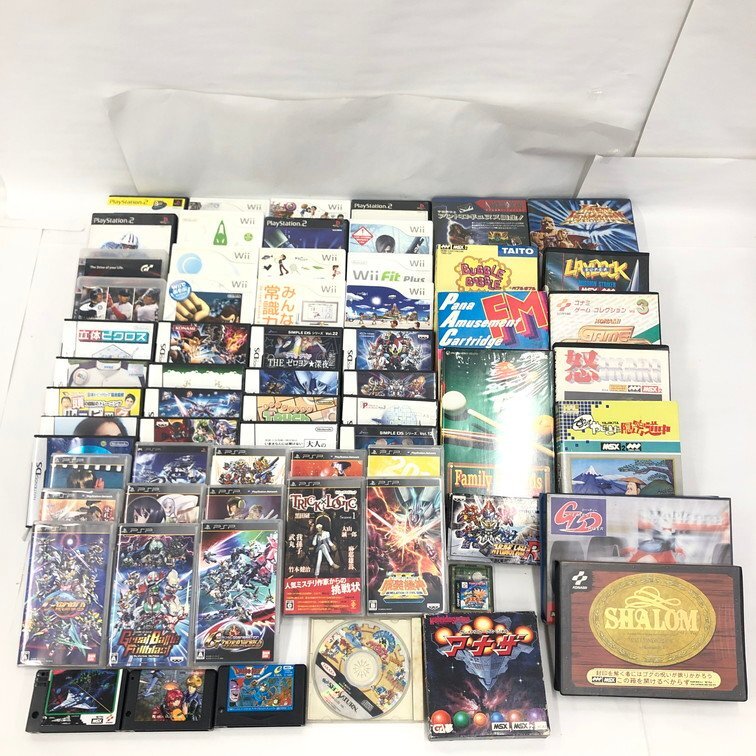 テレビゲーム ソフト おまとめ PS2用/PSP用/ニンテンドーWii用 テレビゲーム ソフト おまとめ PS2用/PSP用/ニンテンドーWii用