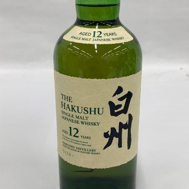 SUNTORY サントリー ウイスキー 白州 12年 シングルモルト 700ml SUNTORY サントリー ウイスキー 白州 12年 シングルモルト 700ml