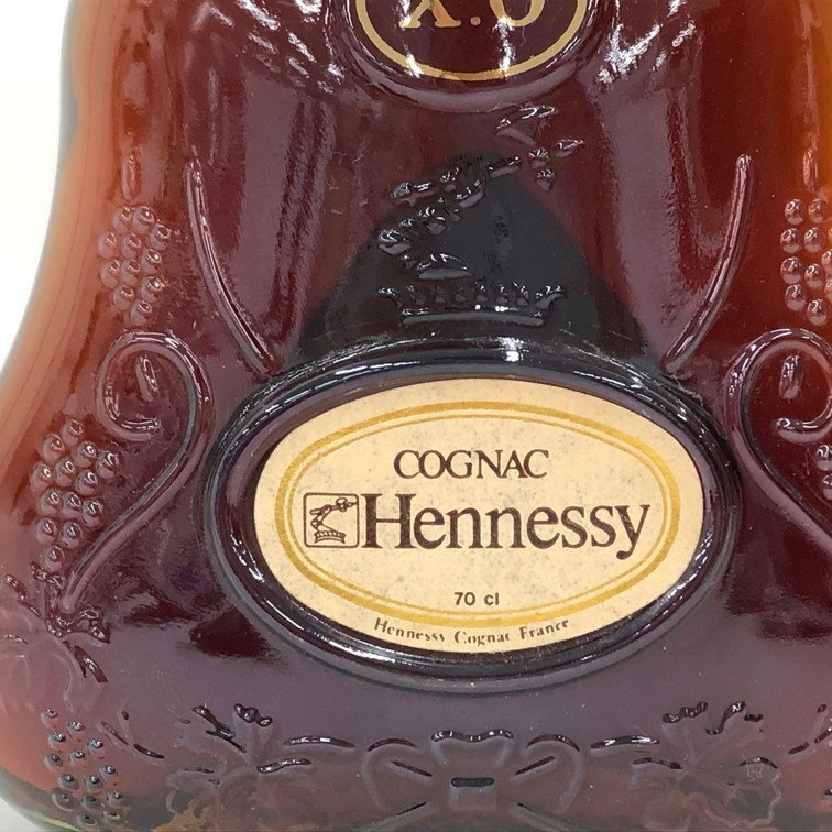 Hennessy ヘネシー XO 金キャップ グリーンボトル コニャック Hennessy ヘネシー XO 金キャップ グリーンボトル コニャック