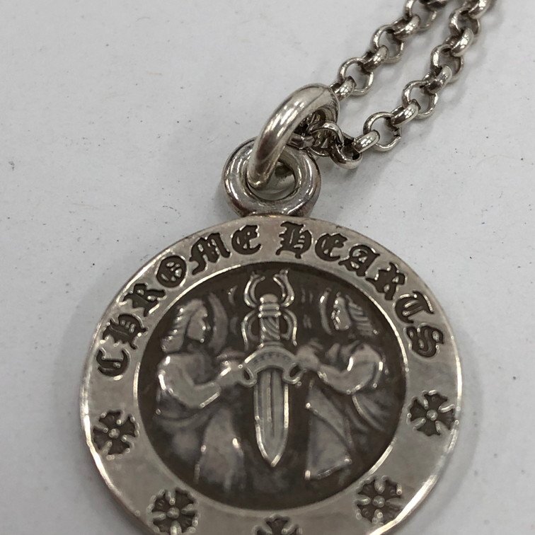 CHROME HEARTS クロムハーツ SV925 エンジェルメダルチャーム V2 CHROME HEARTS クロムハーツ SV925 エンジェルメダルチャーム V2