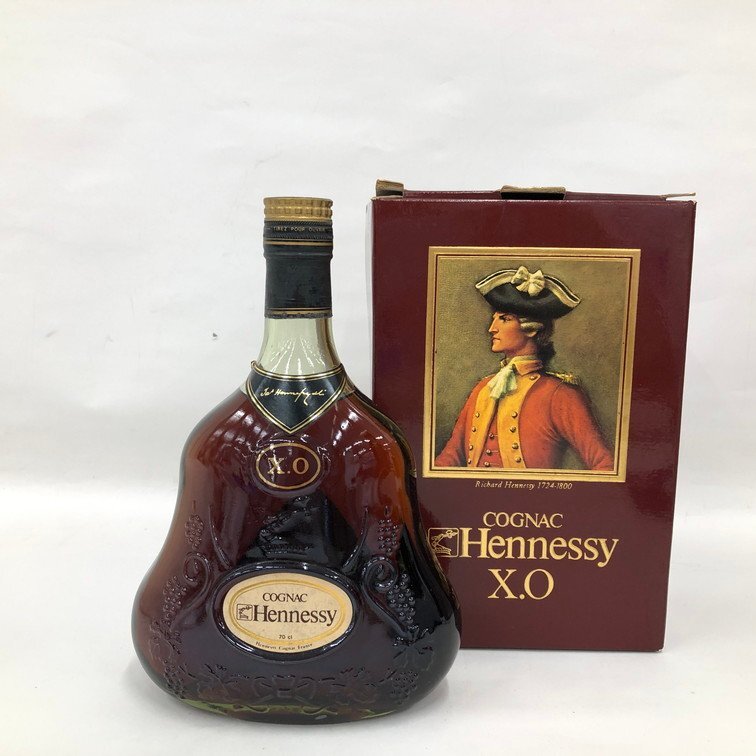 Hennessy ヘネシー XO 金キャップ グリーンボトル コニャック Hennessy ヘネシー XO 金キャップ グリーンボトル コニャック