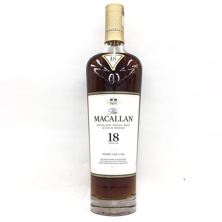 Macallan マッカラン 18年 シェリーオークカスク ハイランド Macallan マッカラン 18年 シェリーオークカスク ハイランド