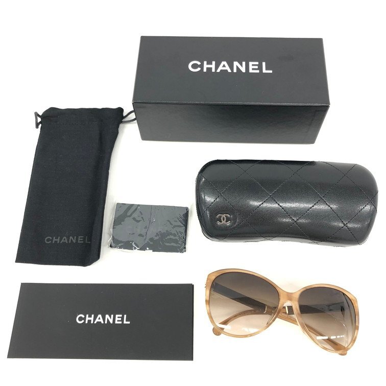 CHANEL シャネル サングラス 付属品 ケース 箱付き 5225/Q-A/c CHANEL シャネル サングラス 付属品 ケース 箱付き 5225/Q-A/c