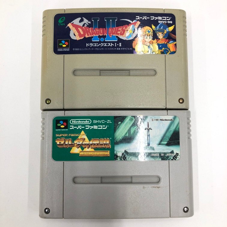 Nintendo ニンテンドー スーパーファミコン ソフト 2点 Nintendo ニンテンドー スーパーファミコン ソフト 2点