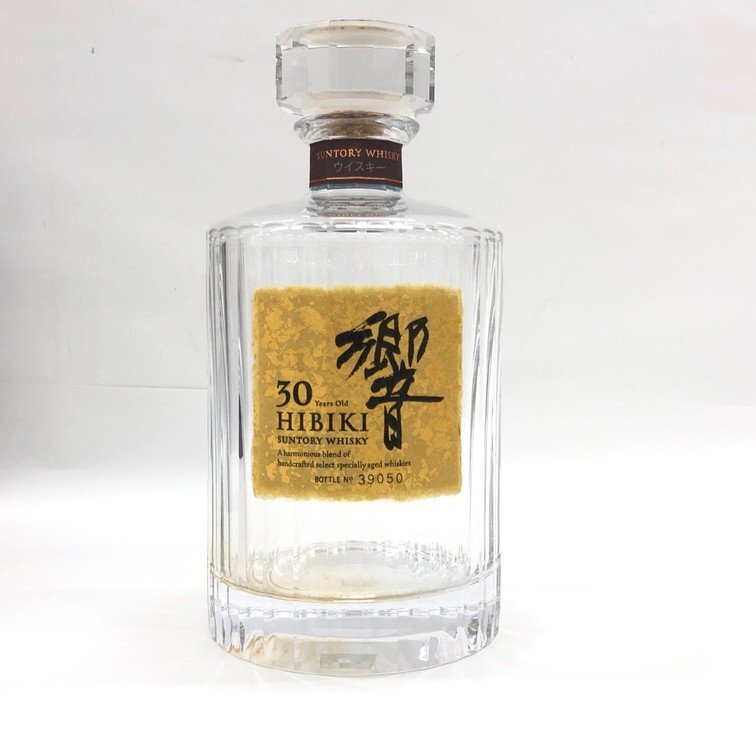 SUNTORY サントリー HIBIKI 響 30年 ウイスキー 空瓶 箱付き SUNTORY サントリー HIBIKI 響 30年 ウイスキー 空瓶 箱付き